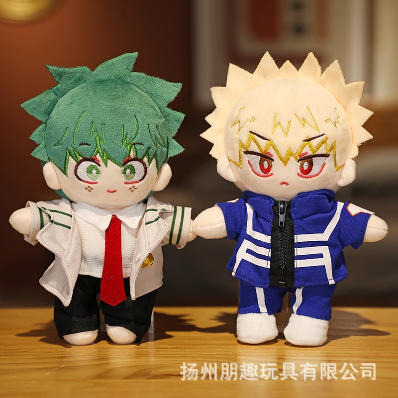 Búp bê nhồi bông mô phỏng nhân vật hoạt hình Shoto Izuku Katsuki dễ thương