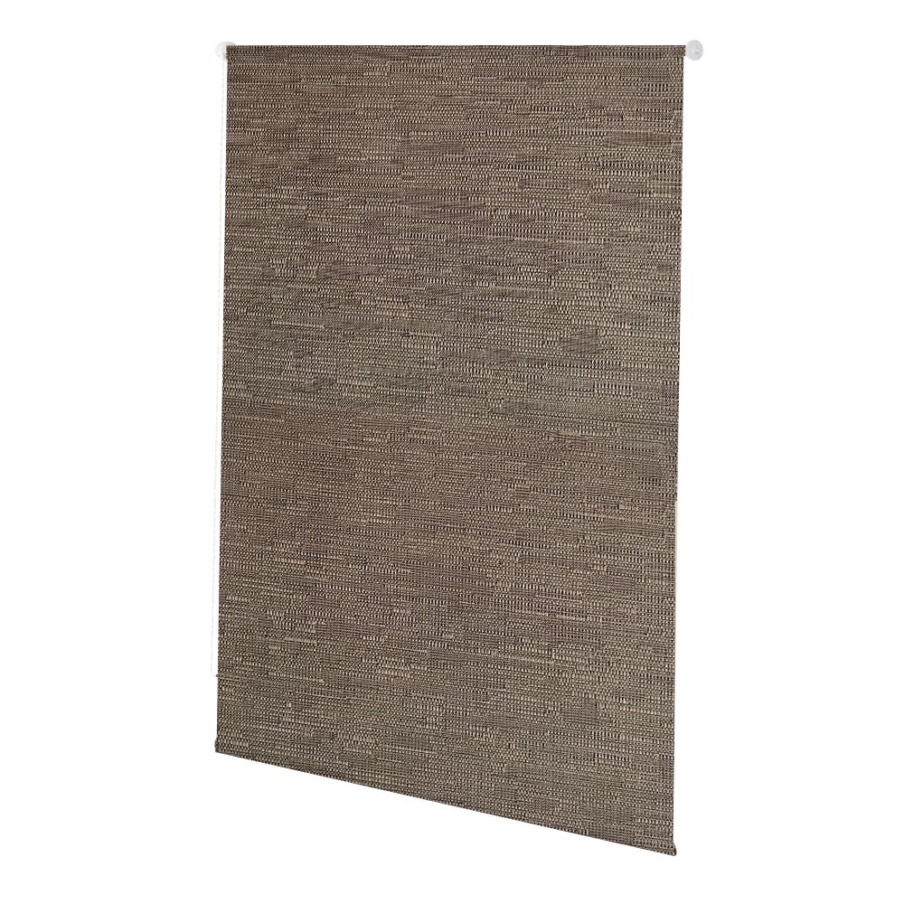 HomeBase ME LIVING Màn rem cửa bằng Polyester linh hoạt, không nhăn B2619-04 W100x150 màu nâu