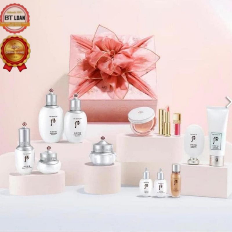 Set whoo trắng da giảm sạm nám đông y hoàng cung whoo