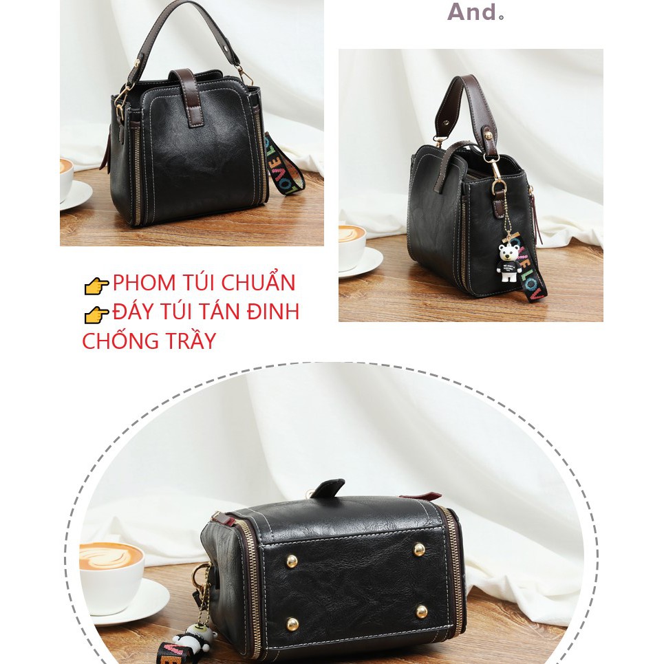 [RẺ ĐẸP VÔ ĐỊCH]-TÚI XÁCH NỮ GIÁ RẺ TÚI XÁCH NỮ THỜI TRANG PHONG CÁCH HÀN QUỐC TXLV01 | BigBuy360 - bigbuy360.vn