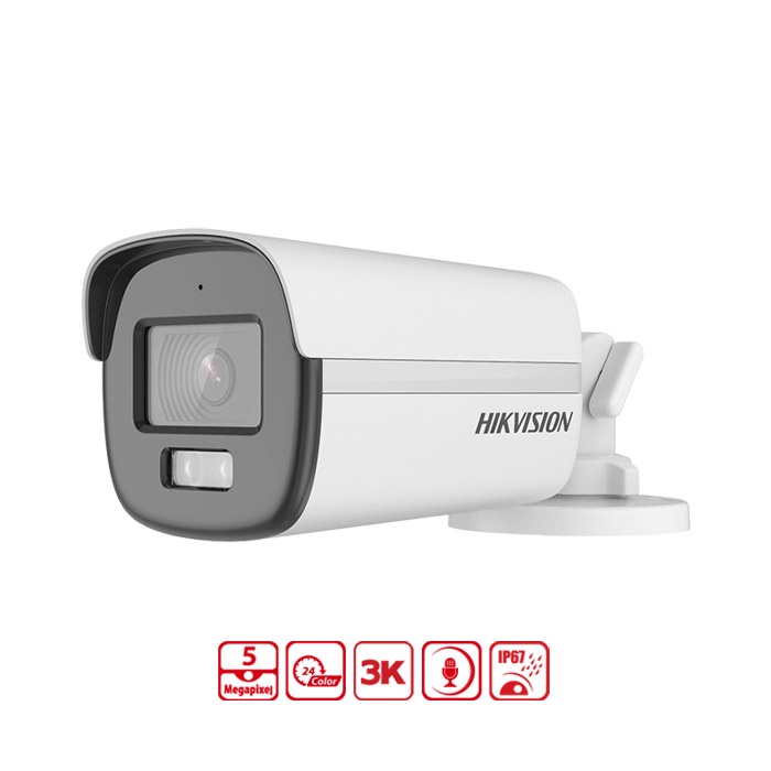 Camera 5MP HIKVISION DS-2CE10KF0T-FS có màu ban đêm, full color, colorvu (chính hãng Hikvision Việt Nam)