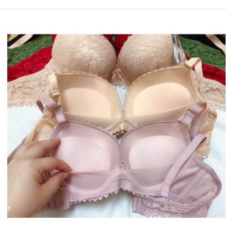 HOT-Áo LÓT REN đệm dày 4.5cm sisterhood siêu đẩy ngực