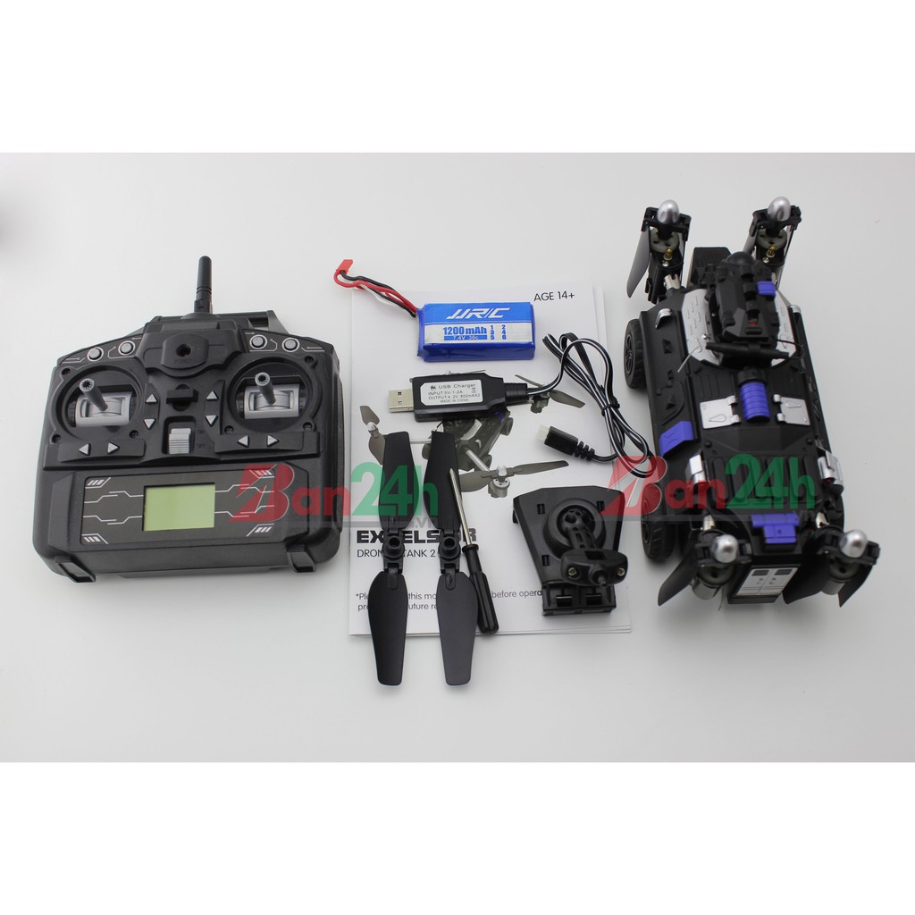 Máy bay điều khiển JJRC H40WH phiên bản Drone X Tank 2 trong 1 , phiên bản mới nhất 2017