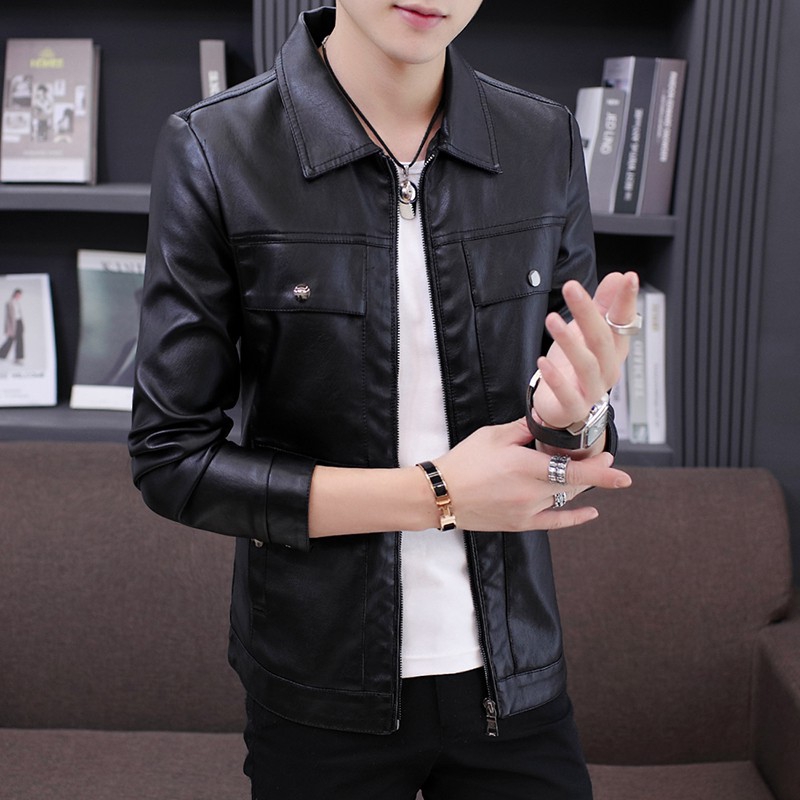 Áo khoác da trẻ trung thời trang cho nam | BigBuy360 - bigbuy360.vn