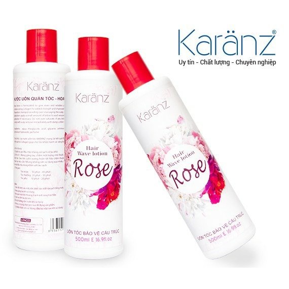 Uốn lạnh hoa hồng karanz 500ml
