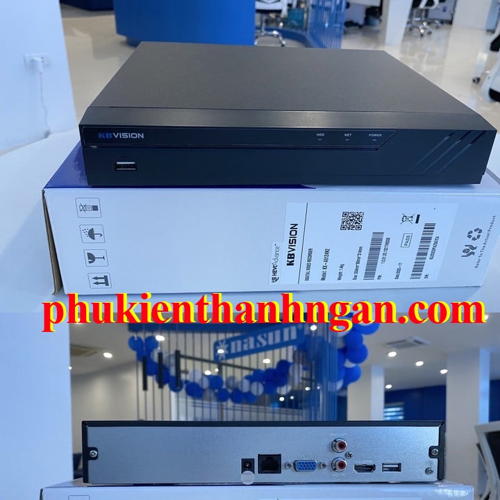 Đầu ghi hình camera IP 8 kênh KBVISION KX-A8128N2