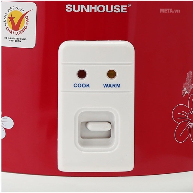 Nồi cơm điện 1,8L Sunhouse SHD8601 Chính Hãng