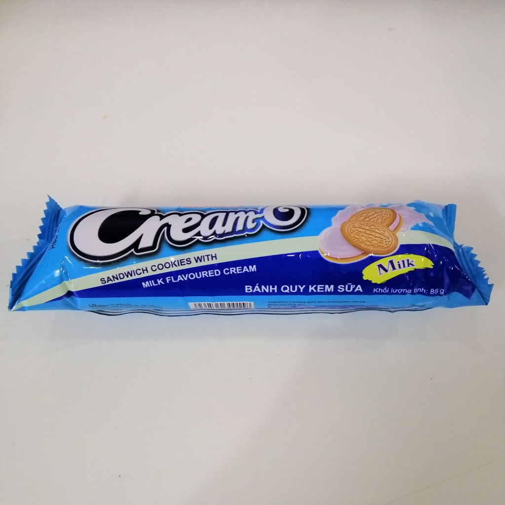 Bánh Quy Cream-O Kem Sữa (Cây 85g)