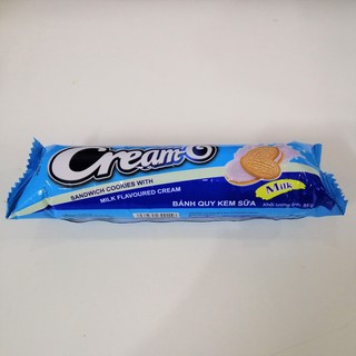 Bánh Quy Cream-O Kem Sữa (Cây 85g - Xanh Nhạt)