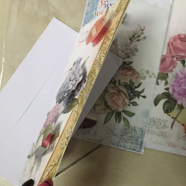 10 cái thiệp 3d chúc mừng, thôi nôi 3d sinh nhật