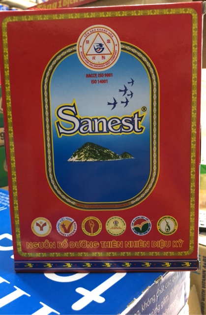 Combo 5 Hộp nước yến sào Sanest Có đường lon 190ml (6 lon)
