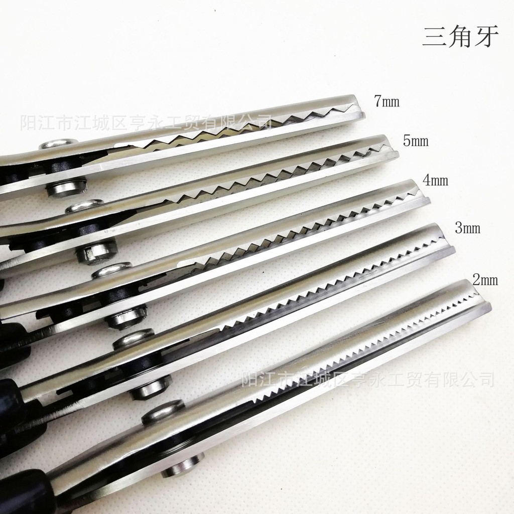 Kéo răng cưa đủ size từ 2mm đến 7mm
