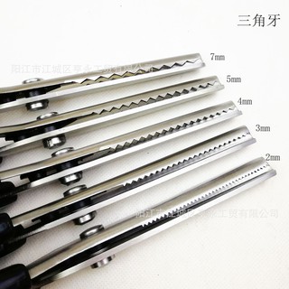 Kéo răng cưa đủ size từ 2mm đến 7mm
