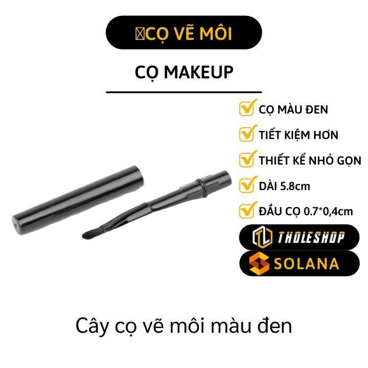 Cọ Vẽ Môi - Cọ Trang Điểm Vẽ Môi Chuyên Nghiệp, Phù Hợp Cho Người Mới Tập Trang Điểm 7357