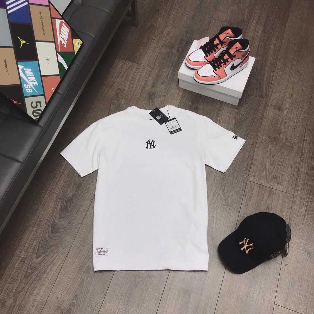(Chính Hãng)  Áo Thun New Era White /Black Logo X NEW YORK EDITION -  [12354539] [12354543]