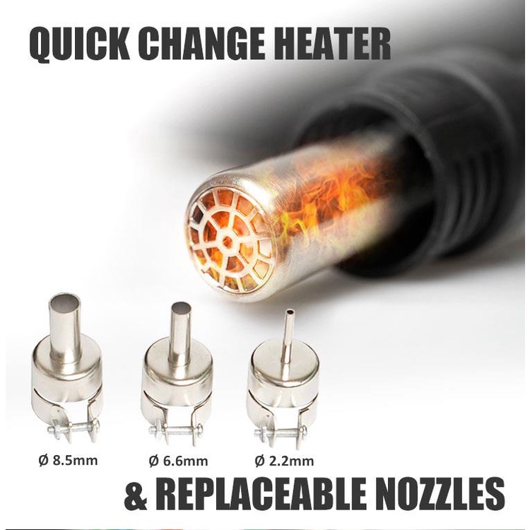 Máy hàn khò chỉnh nhiệt Pro'skit SS-989B / Máy hàn khò Proskit