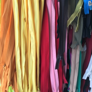 Dây kéo giọt nước đủ màu, đủ kích cỡ