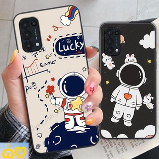 Ốp lưng Oppo Reno5 4G / Reno5 5G / Reno 5 hình bầu trời, phi hành gia đẹp, Ốp oppo viền dẻo cao cấp Như Ý