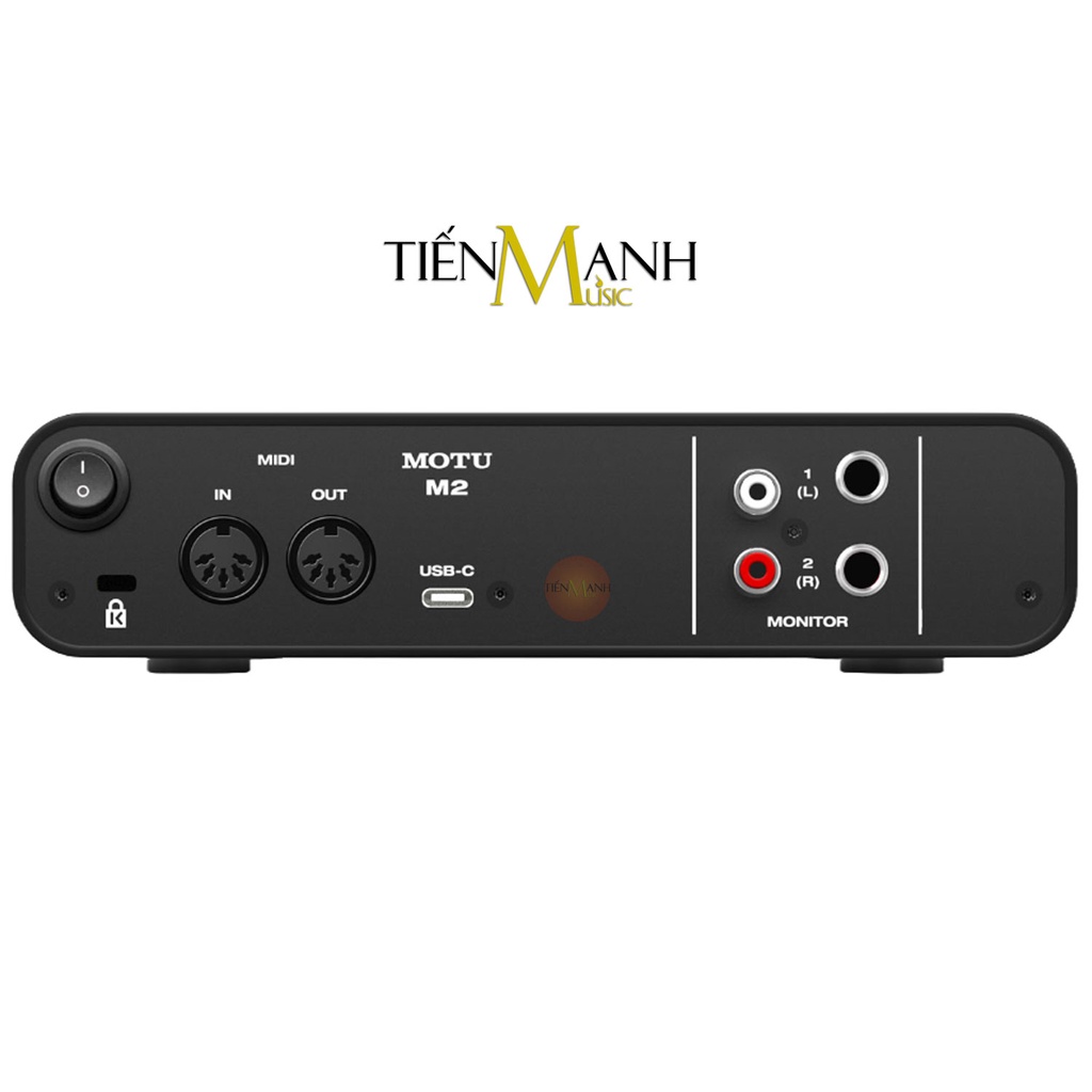[Chính Hãng] Soundcard MoTu M2 - Sound Card Bộ Thu Âm Thanh và Livestream USB-C Audio Interface