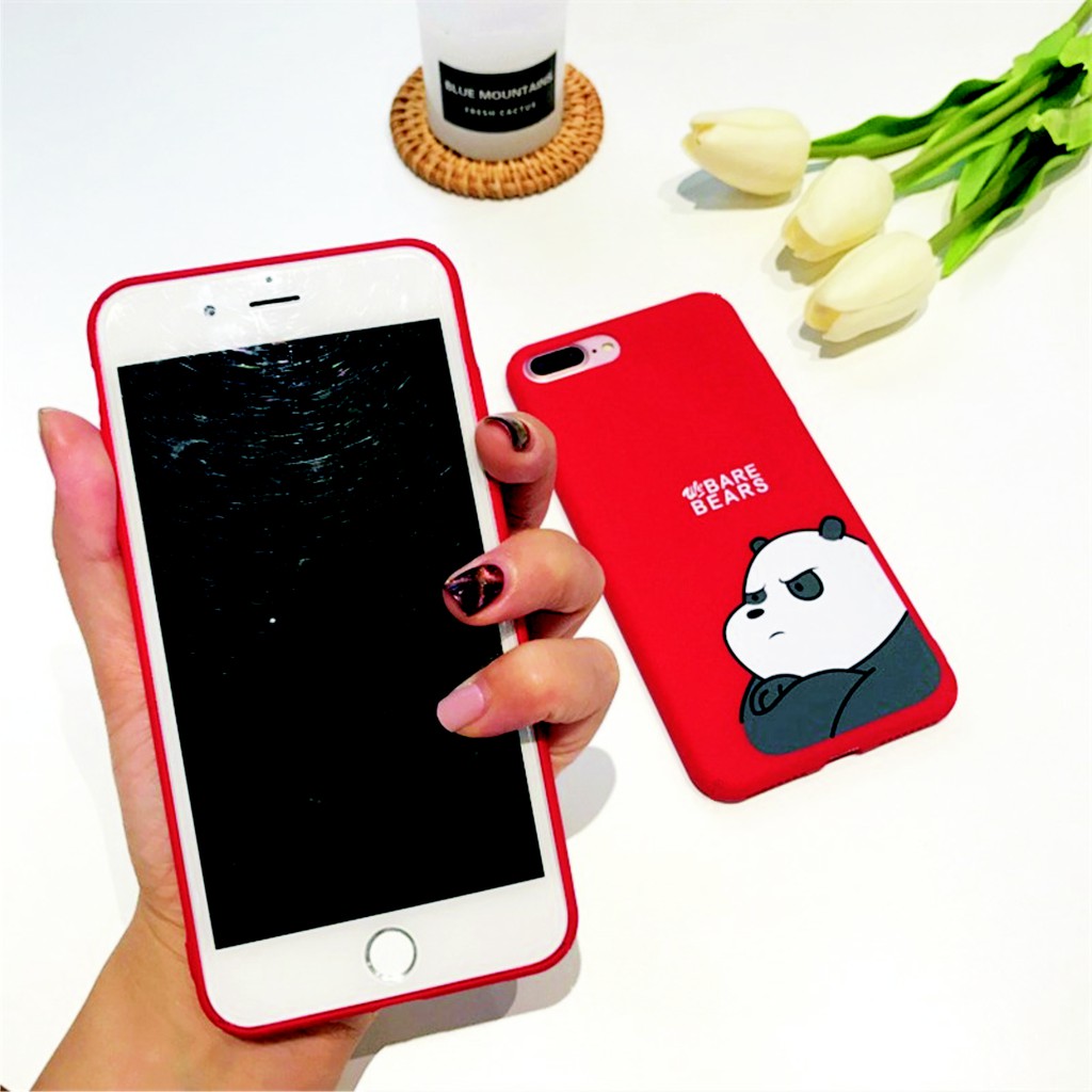 [ IPHONE ] Ốp Lưng Silicon We Baby Bears - B066 | BigBuy360 - bigbuy360.vn