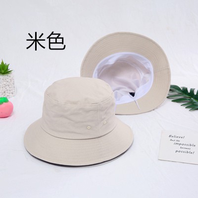 Nón Tai Bèo Rộng Vành Chất Liệu Cotton Lanh Màu Trơn Thời Trang Hàn Quốc Cho Nữ