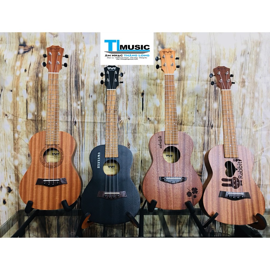 [Chính Hãng] Đàn Ukulele Concert BWS 23inch Gỗ Mahogany cao cấp tặng gt tự học và pick gảy