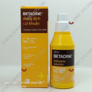 Dung dịch sát khuẩn Betadine 10%