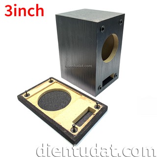 Thùng Loa Mê Cung Toàn Dải 3inch - Kèm Lưới