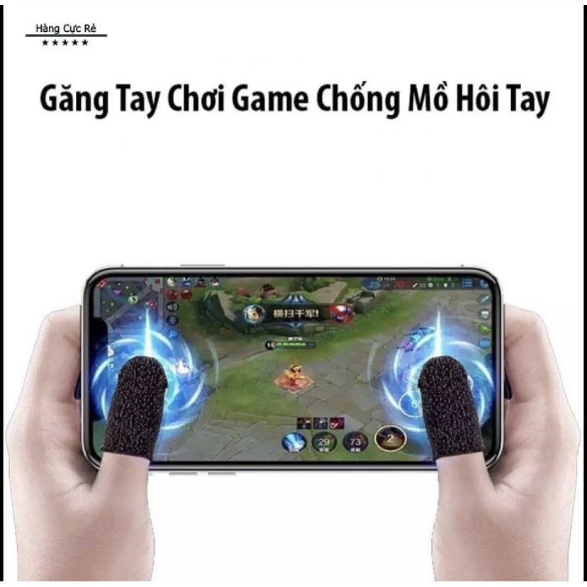 [FREESHIP] Bộ bao 2 ngón tay chuyên dụng chơi game mobile chống ra mồ hôi tay