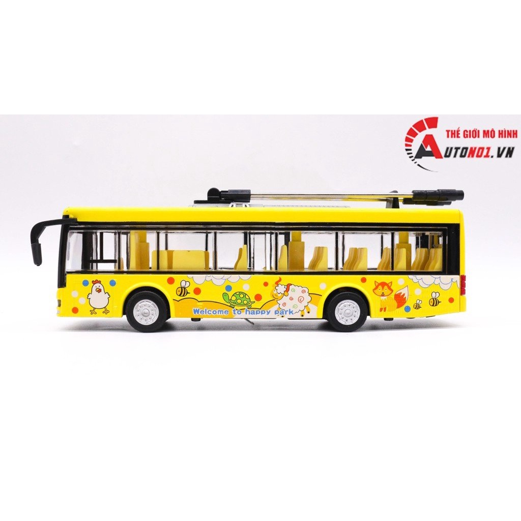 MÔ HÌNH XE BUS LUXURY YELLOW 1:50 TY MODELS 7787