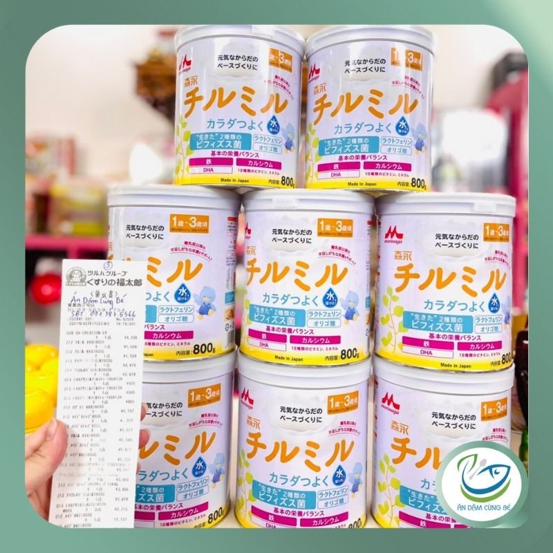 Sữa bột Morinaga nội địa Nhật số 0 1 3 công thức mát tăng cân cho bé 800G 49027
