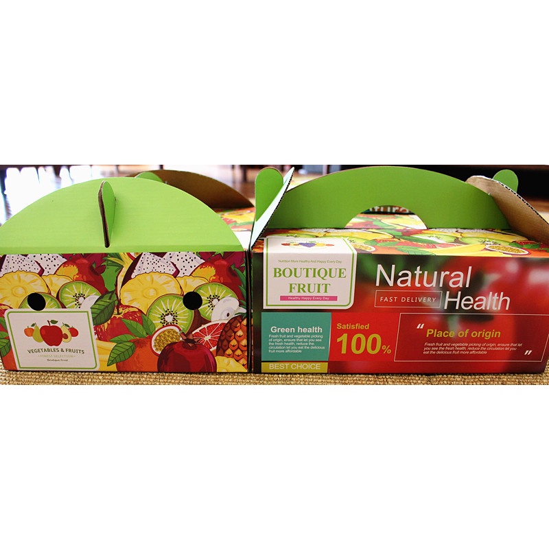 Set 10 hộp đựng trái cây làm quà tặng tiện lợi dễ sử dụng