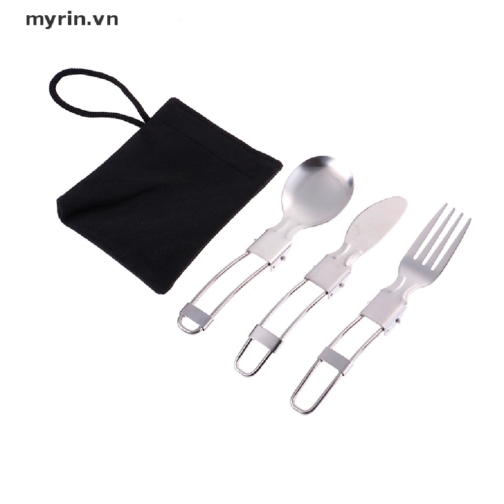 1 Bộ Dao Muỗng Nĩa Du Lịch Tiện Lợi