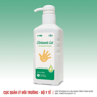  Gel sát khuẩn tay khô nhanh Clinhands Gel 500ml 