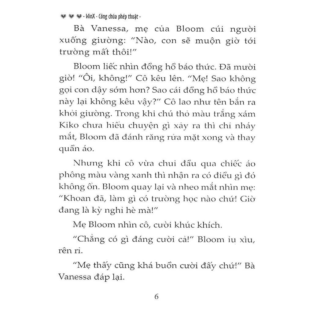 Sách Winx - Công Chúa Phép Thuật - Chào Mừng Đến Alfea - Tập 1