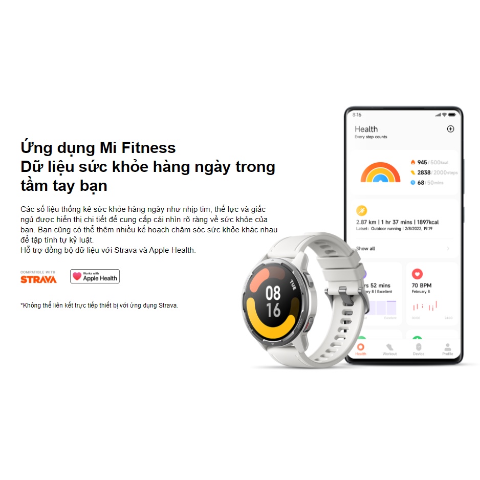 Đồng Hồ Thông Minh Xiaomi Watch S1 Active l Giữ vẻ phong cách cả khi bạn tập luyện