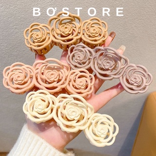 Kẹp càng cua hình ba bông hoa hồng cỡ lớn Bơ Store