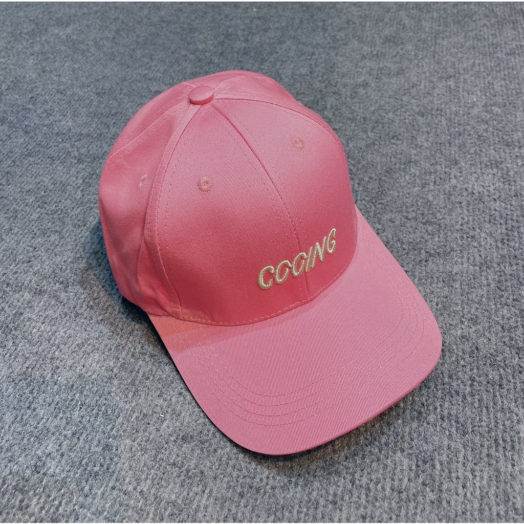 Mũ lưỡi trai Nón kết thêu chữ COOING Fashion 393 phong cách Ulzzang form unisex nam nữ