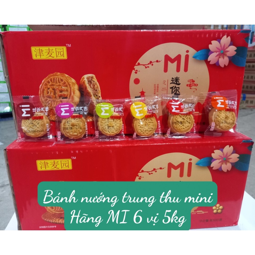 [siêu hot] 1 thùng 5kg bánh nướng mini siêu cute