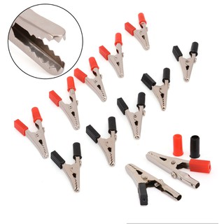 1 cặp ( 2 cái) kẹp cá sấu đỏ . BN.