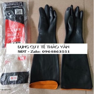 Găng tay cao su chống axít cao cấp