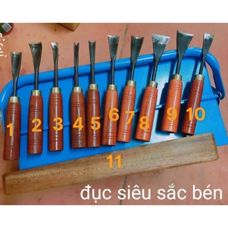 đục làm cây cảnh đã mài sắc bén