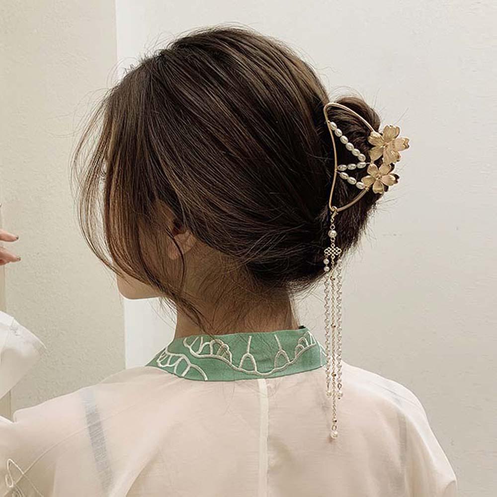 Kẹp Tóc Bướm Rỗng Dáng Dài Thời Trang