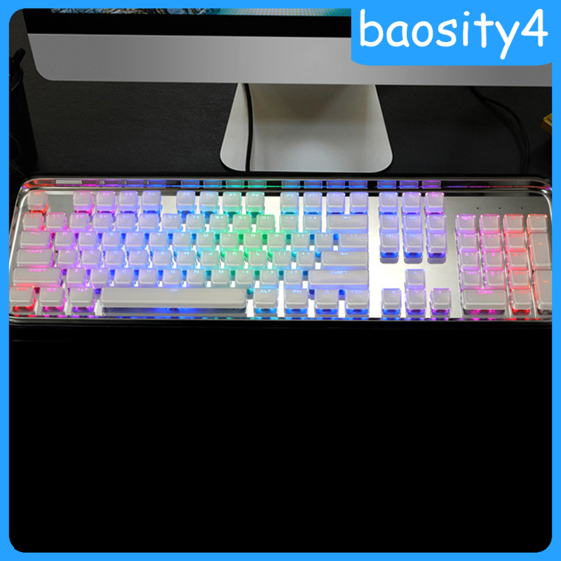 (Hàng Mới Về) Set 4 Nút Bàn Phím Trong Suốt Cao Cấp Tiện Dụng 108 Phím | BigBuy360 - bigbuy360.vn