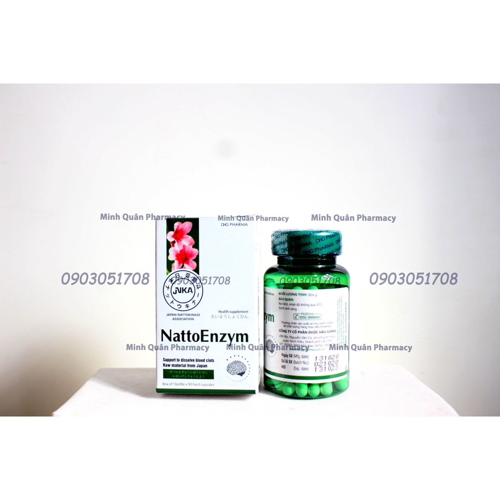 Viên uống phòng ngừa đột quỵ Natto enzym 670Fu