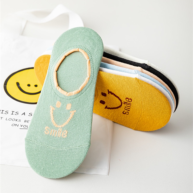 vớ mặt cười màu vintage