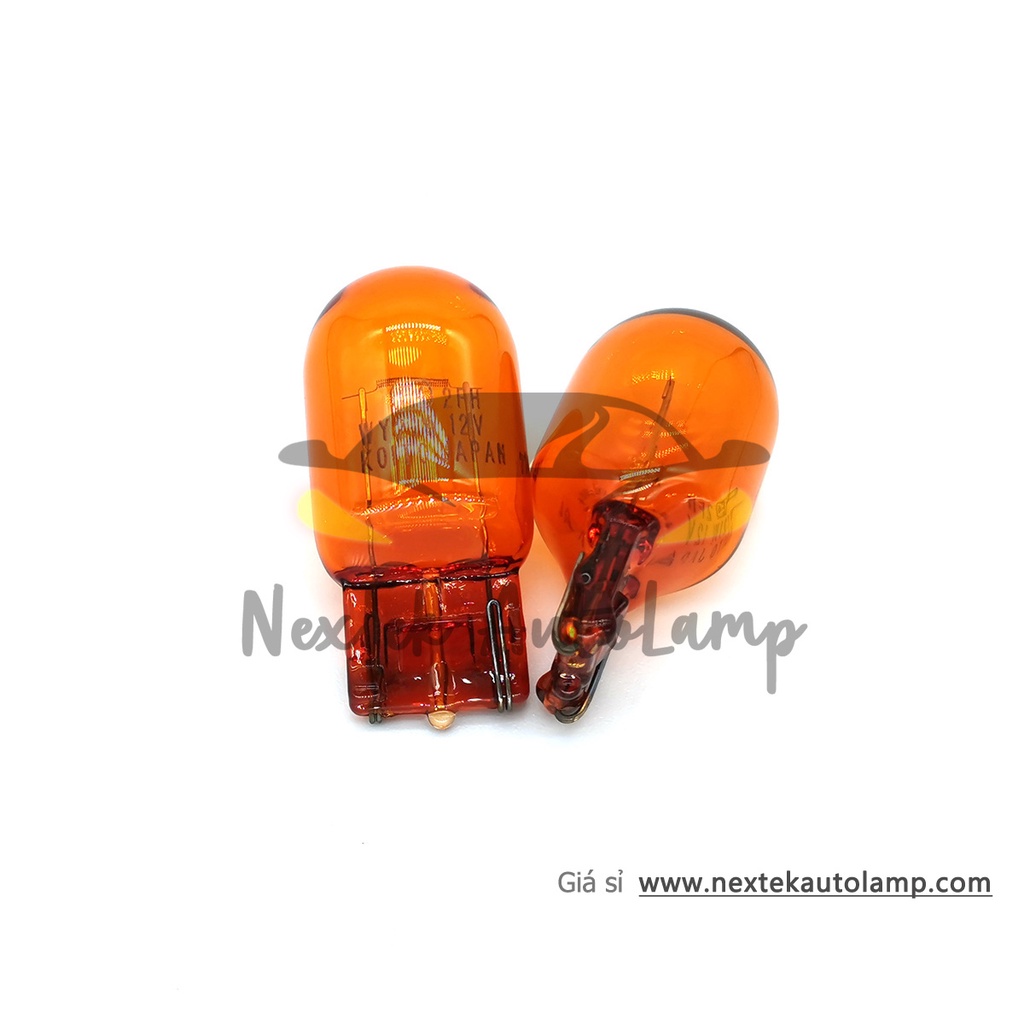 KOITO T20 WY21W 12V Bóng đèn chỉ đạo màu hổ phách Đèn thế hệ tiếp theo Đèn xe cao cấp Đèn giao thông đô thị tắc nghẽn