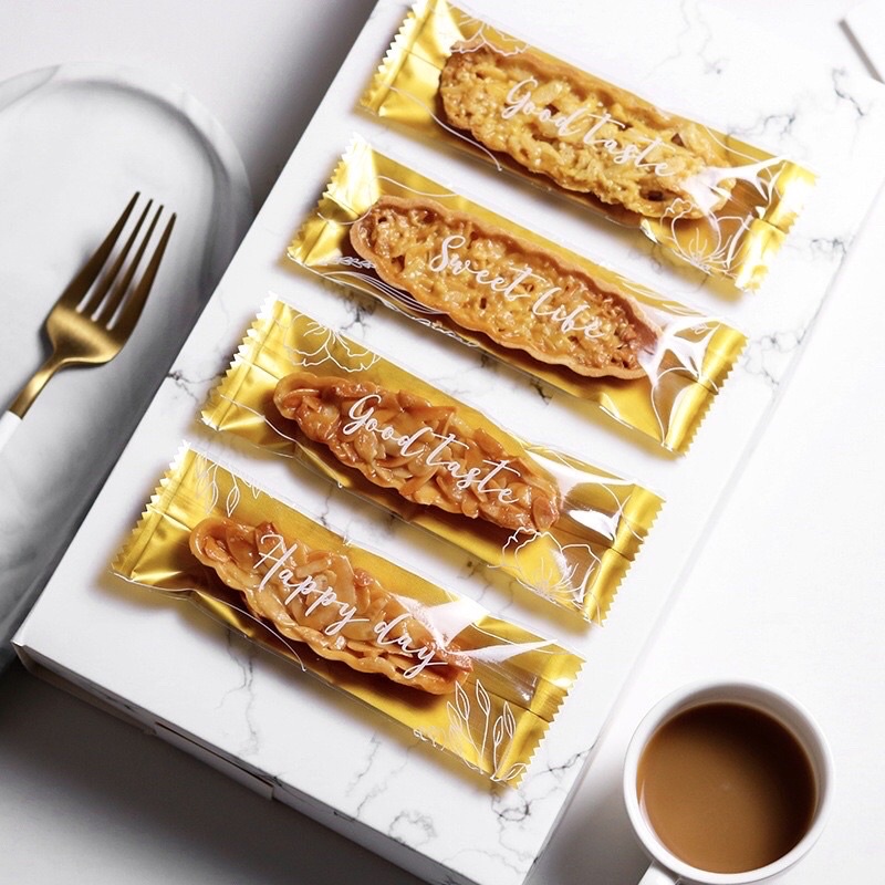 Set 100 vỏ đưng  bánh thuyền kt 14,5x4,9cm