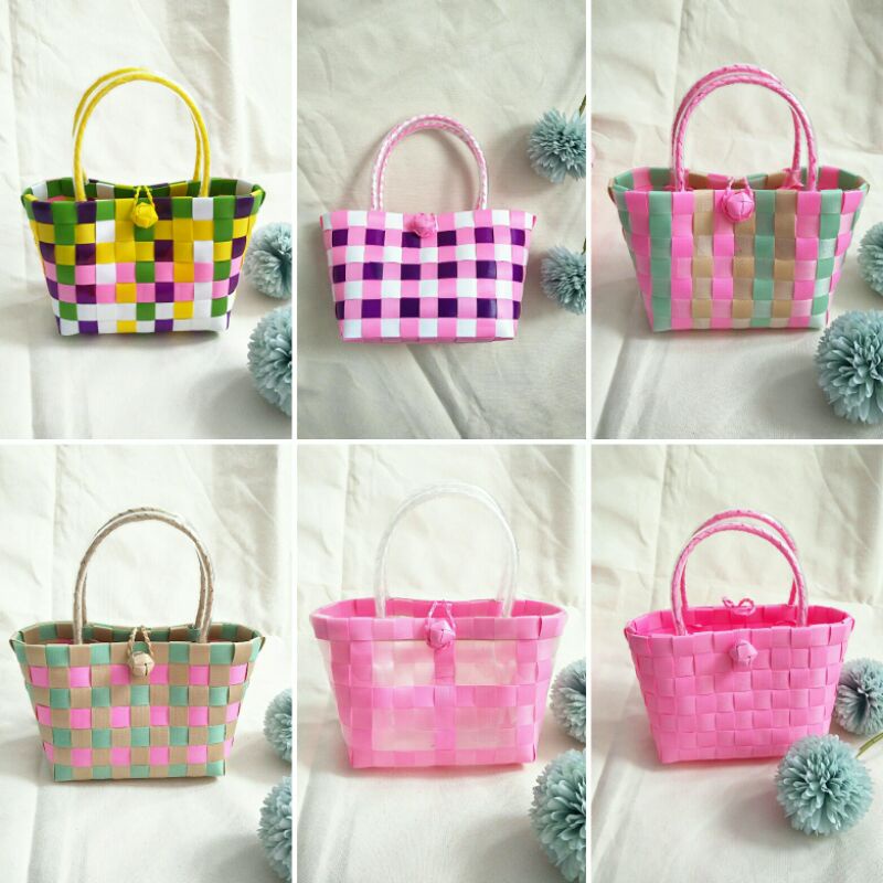 Giỏ đan minibag siêu xinh