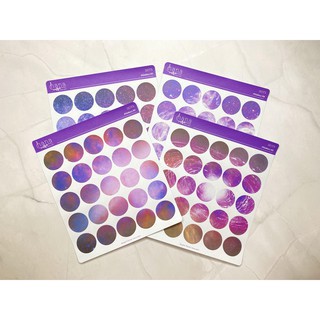 [Dots Galaxy] Sticker decal trang trí hình tròn dải ngân hà galaxy _ #hana.land